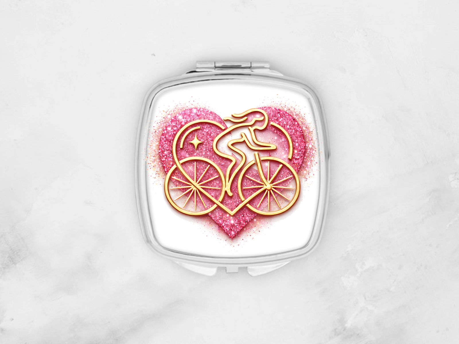 🩷glitter grind pocket mirror 🩷glitter grind pocket mirror