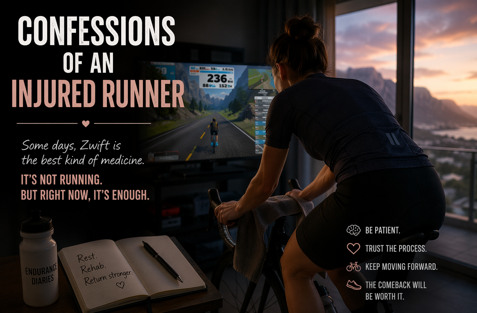 When Running Is Off the Table: An Injured Runner's Honest Confessions When Running Is Off the Table: An Injured Runner’s Honest Confessions