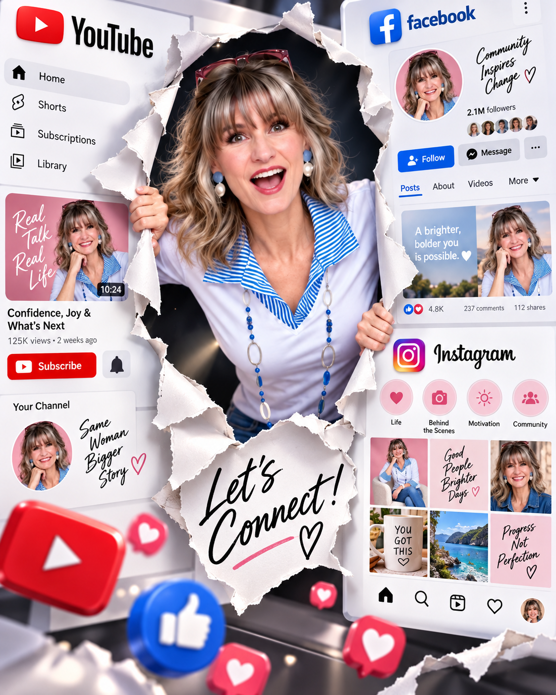 Lizette du Plessis in her Let’s Connect portrait