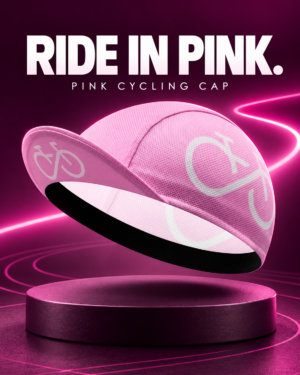 Pink Cycling Cap